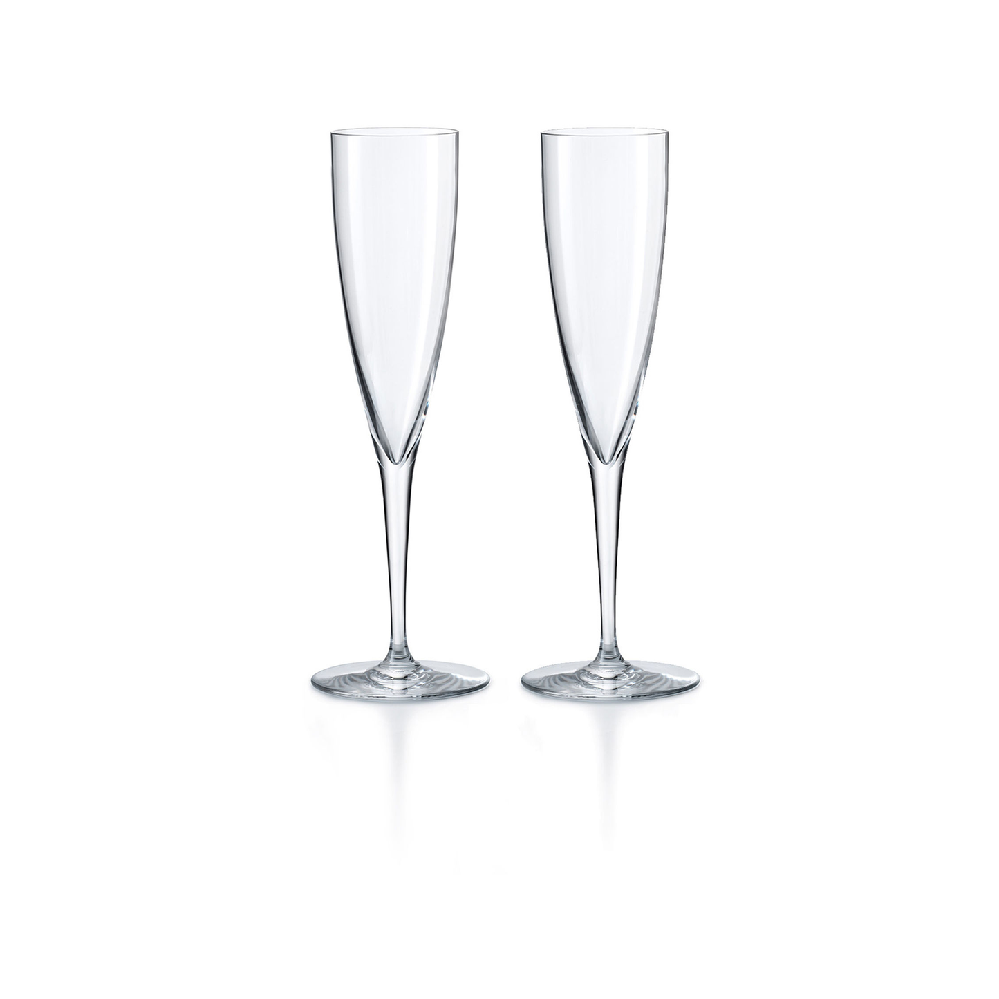 Baccarat Crystal Dom Perignon Champagne + Cocktail Flute Set of 2 | 9.25in