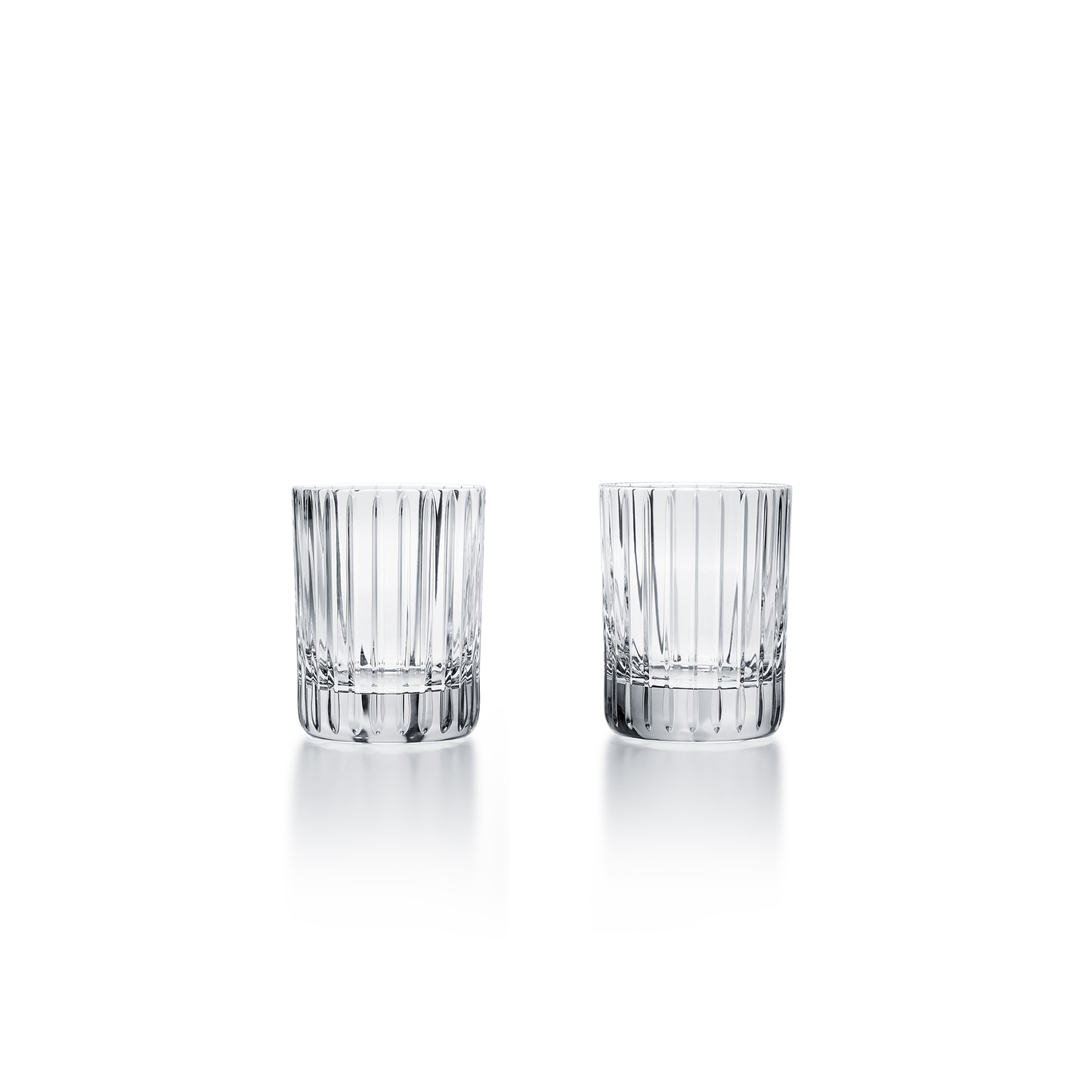Baccarat Crystal Harmonie Tumbler Glass Set of 2 | 4.13in + 12.17oz