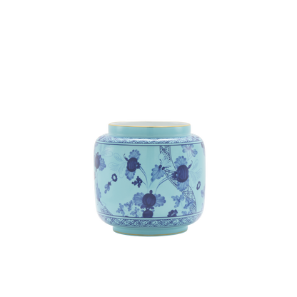 Ginori 1735 Oriente Italiano Iris Scented Candle Holder Vase | 7in