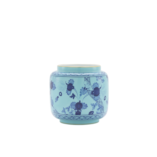 Ginori 1735 Oriente Italiano Iris Scented Candle Holder Vase | 7in