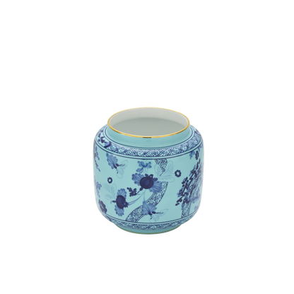 Ginori 1735 Oriente Italiano Iris Scented Candle Holder Vase | 7in