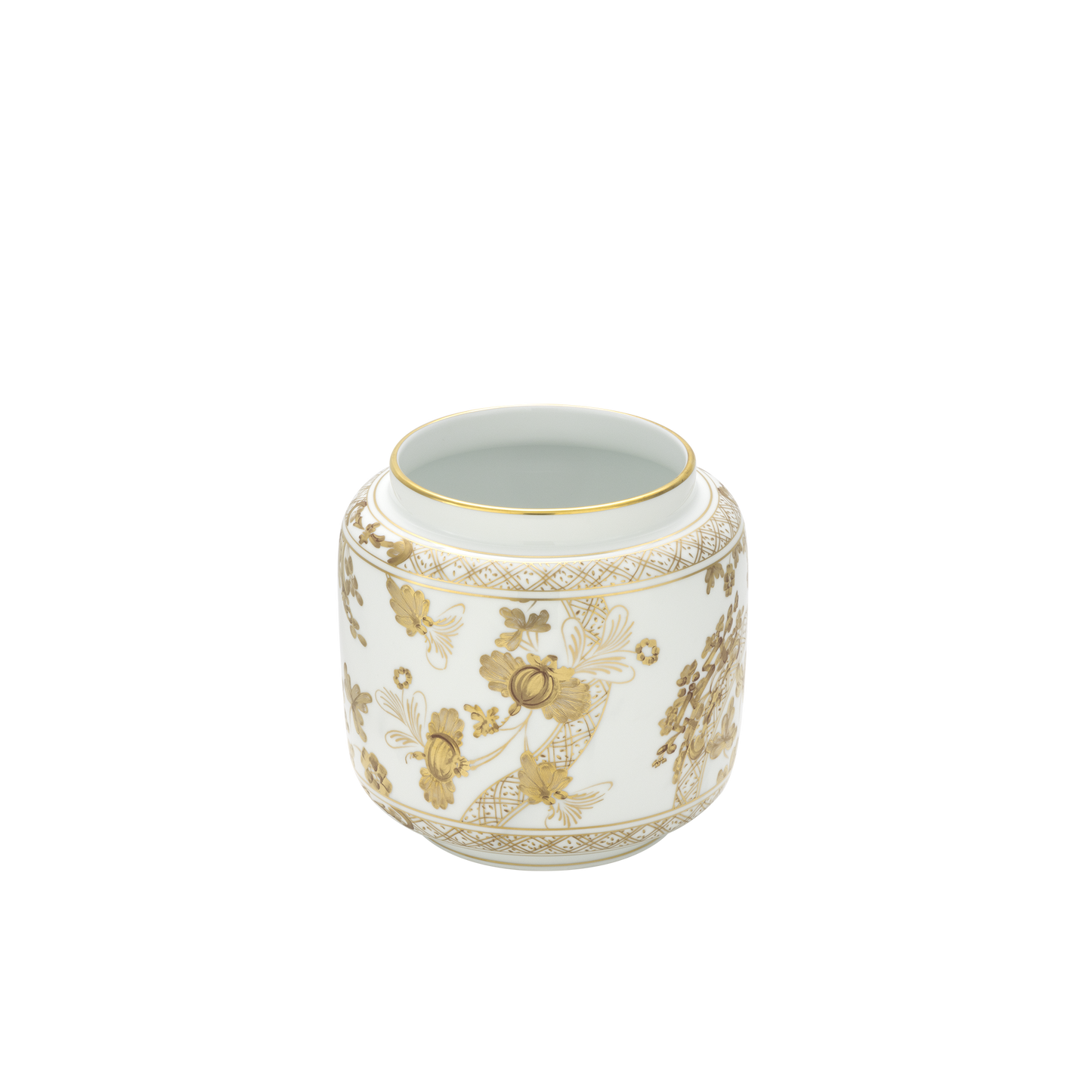 Ginori 1735 Oriente Italiano Aurum Scented Candle Holder Vase | 7in