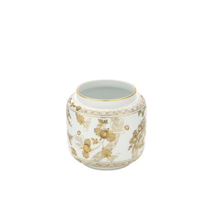 Ginori 1735 Oriente Italiano Aurum Scented Candle Holder Vase | 7in