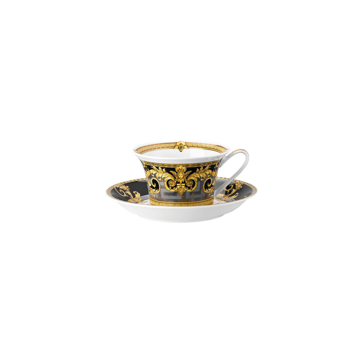 Versace Prestige Gala Tea Cup + Saucer Set | 7oz