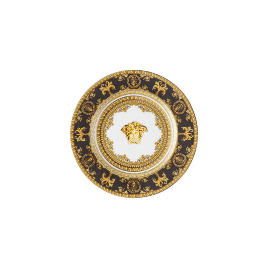 Versace I Love Baroque Nero Bread + Butter Plate | 7in