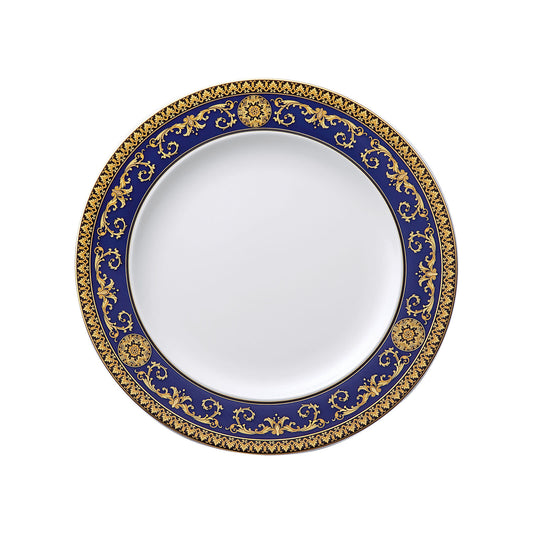 Versace Medusa Blue Dinner Plate | 10.5in