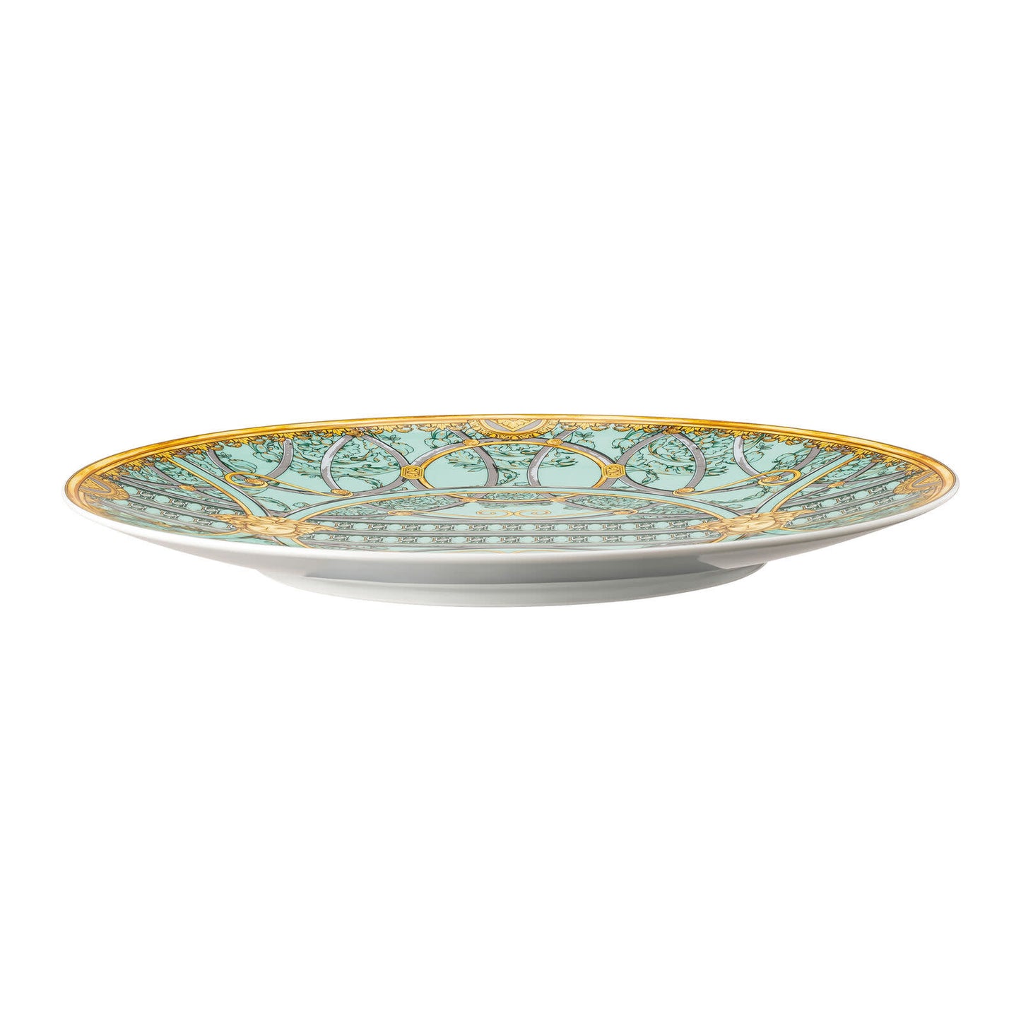 Versace Scala Palazzo Verde Service Plate | 13in