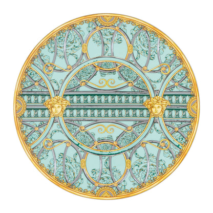 Versace Scala Palazzo Verde Service Plate | 13in
