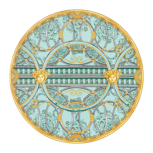 Versace Scala Palazzo Verde Service Plate | 13in