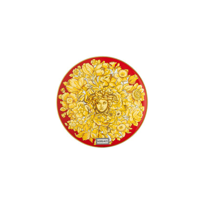 Versace Medusa Rhapsody Red Bread + Butter Plate | 6.6in