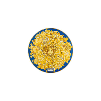 Versace Medusa Rhapsody Blue Bread + Butter Plate | 6.6in