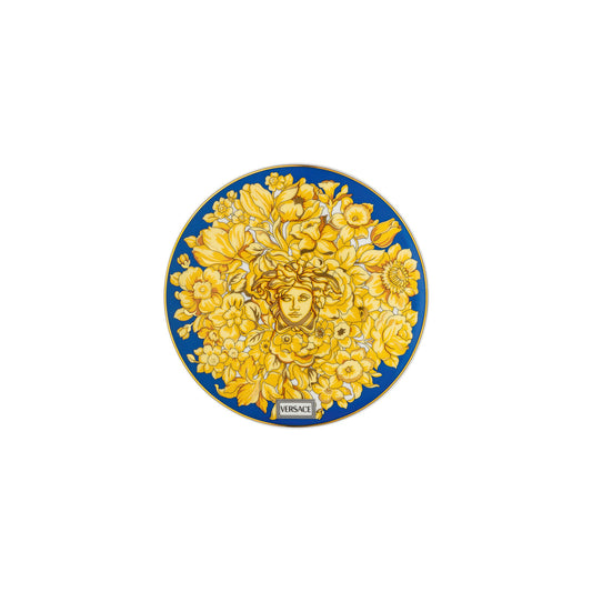 Versace Medusa Rhapsody Blue Bread + Butter Plate | 6.6in