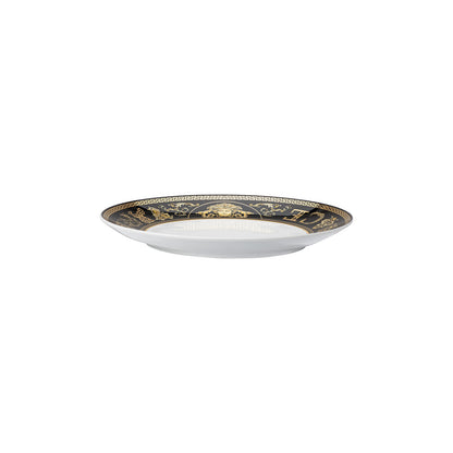Versace Virtus Gala Black Salad Plate | 8.25in