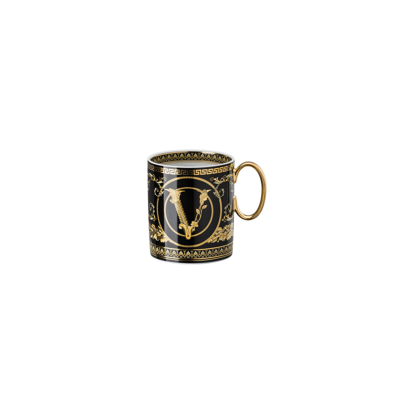 Versace Virtus Gala Black Mug | 10oz