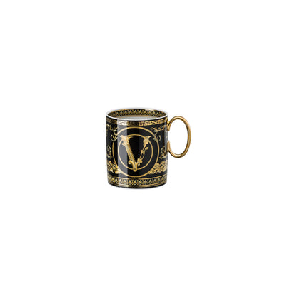 Versace Virtus Gala Black Mug | 10oz