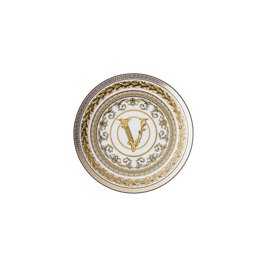 Versace Virtus Gala White Bread + Butter Plate | 6.6in