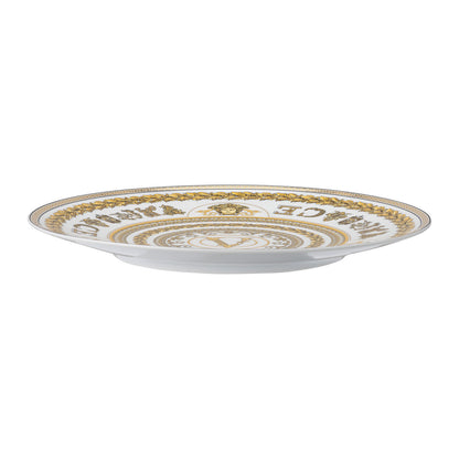 Versace Virtus Gala White Service Plate | 13in