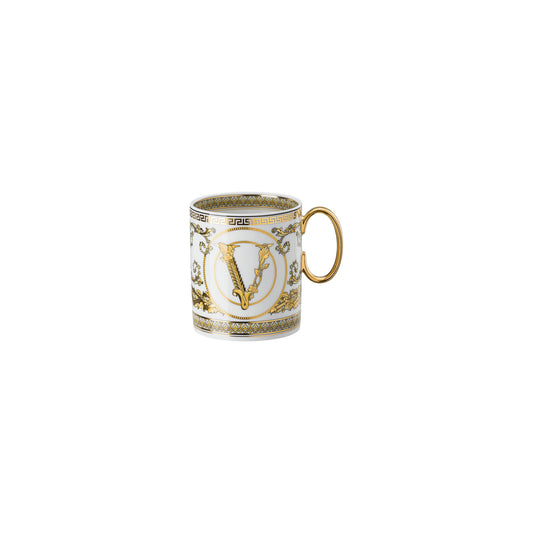 Versace Virtus Gala White Mug | 10oz