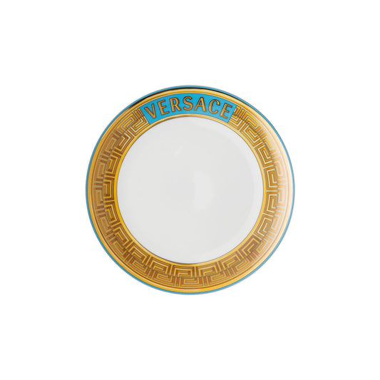 Versace Medusa Amplified Blue Coin Salad Plate | 8.25in