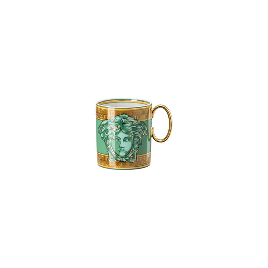 Versace Medusa Amplified Green Coin Mug | 10oz