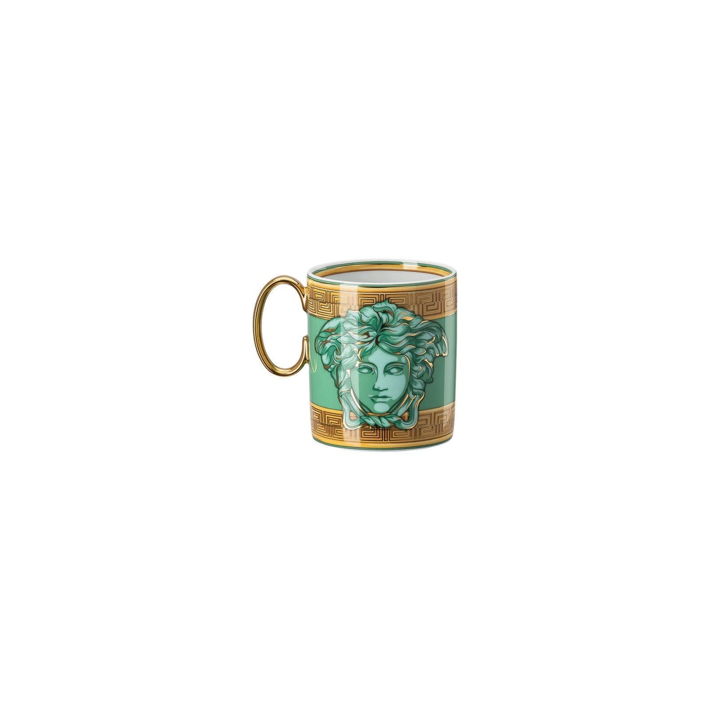 Versace Medusa Amplified Green Coin Mug | 10oz
