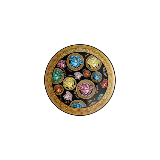 Versace Medusa Amplified Multicolor Bread + Butter Plate | 6.6in