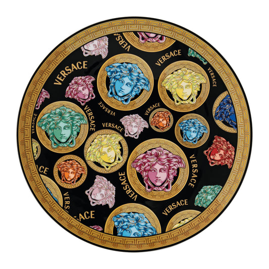 Versace Medusa Amplified Multicolor Service Plate | 13in