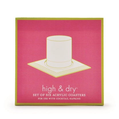 High & Dry Napkin Coasters S/6