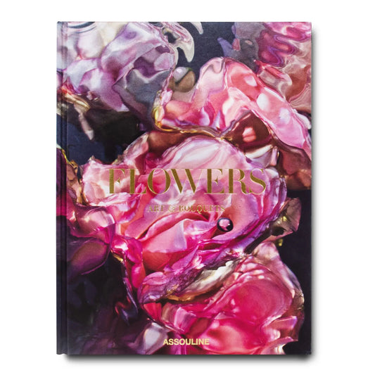 Flowers: Art + Bouquets Silk Hardcover Book