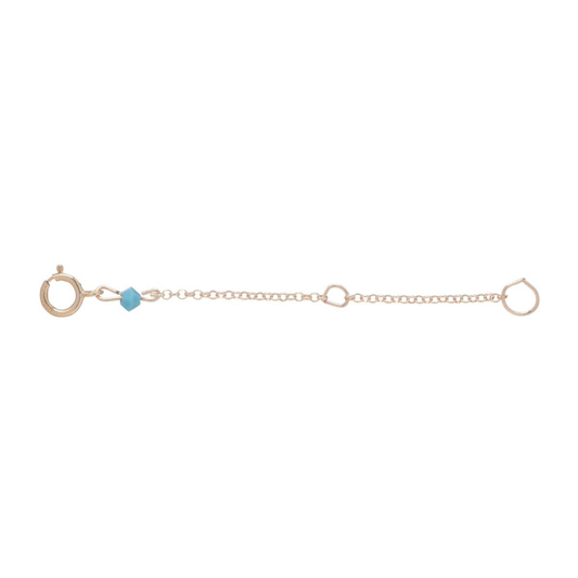 Necklace Extender Gold 2in