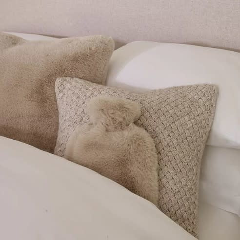 FAUX FUR HOT WATER BOTTLE