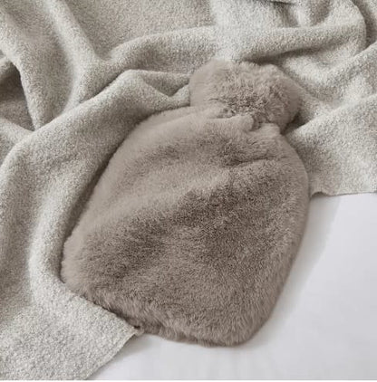 FAUX FUR HOT WATER BOTTLE