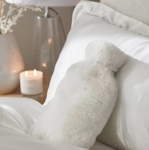 FAUX FUR HOT WATER BOTTLE