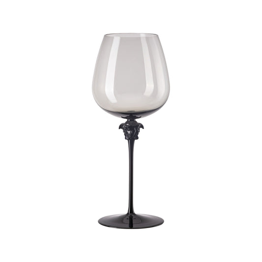 Versace Medusa Lumiere Haze Red Wine Burgundy Glass | 29oz