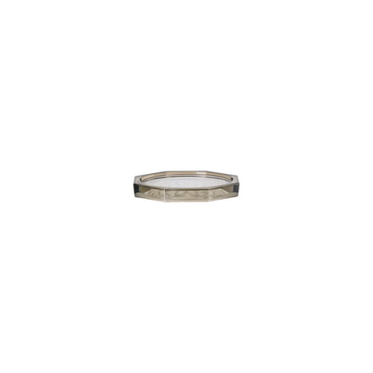 Versace Medusa Lumiere Crystal Coaster | 4in Haze