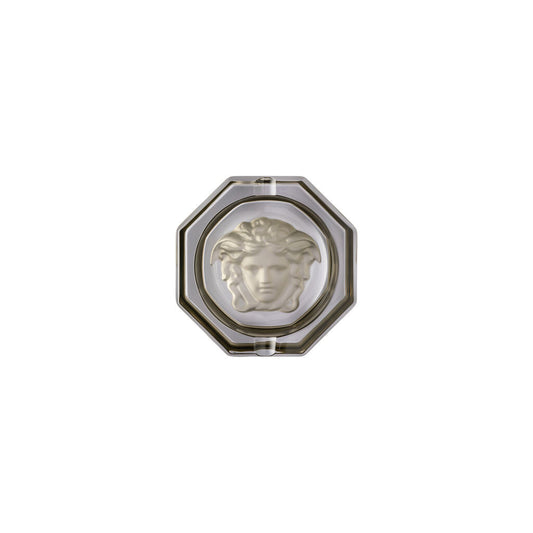 Versace Medusa Lumiere Ashtray | 5.5in Haze