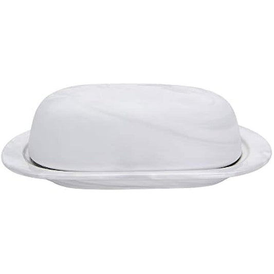 Marble Glaze Butter Dish Set