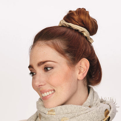 Metallic Scrunchie