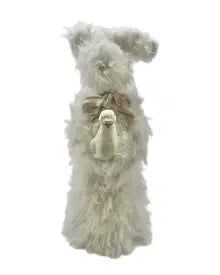 JoJo Bunny w/Goose Medium Shaggy Cream | 13in