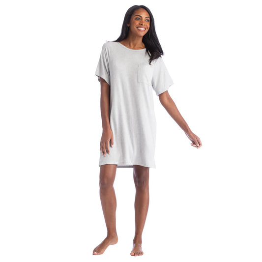 Dream Raglan Sleep Shirt | Heather Grey L/XL