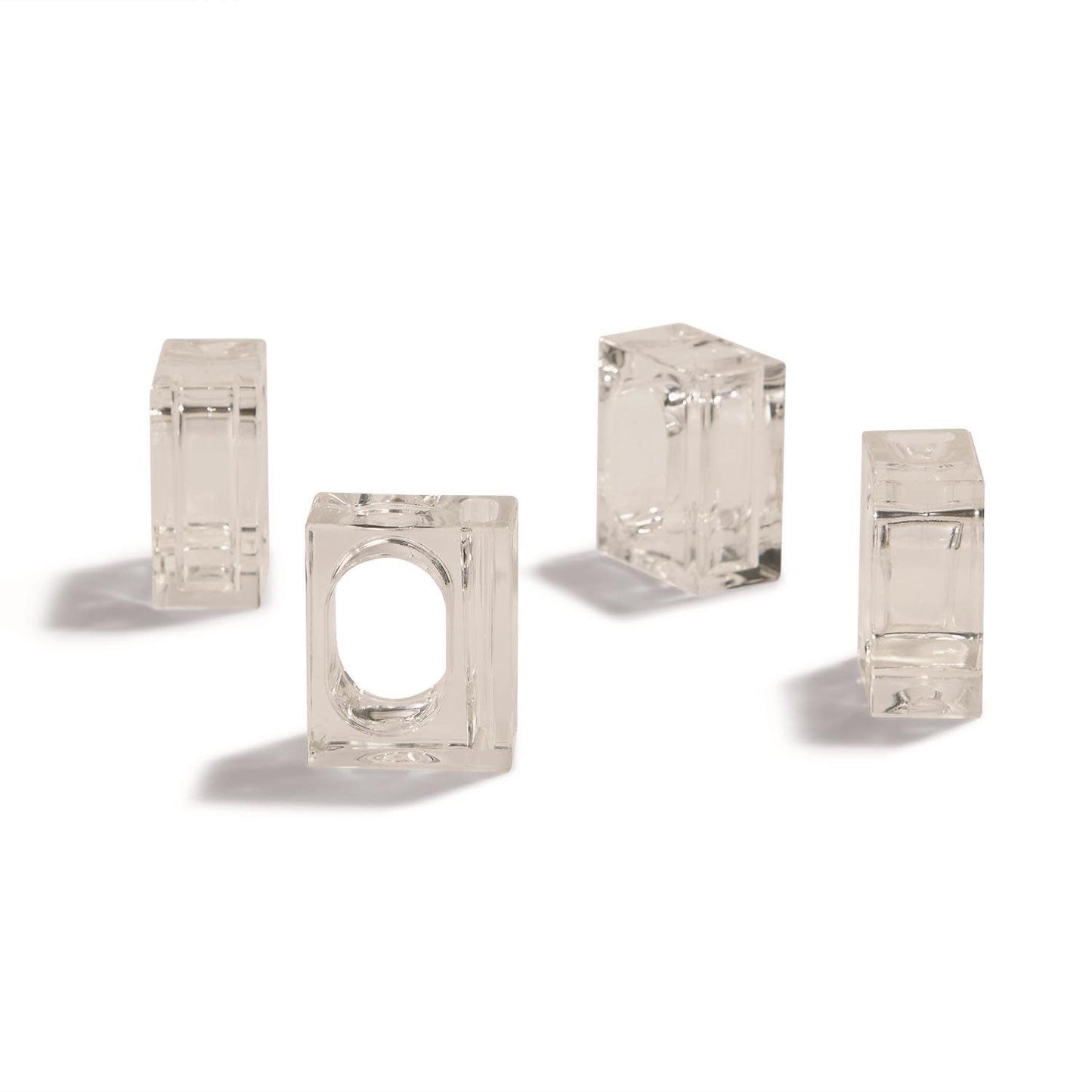 Flower Vase Napkin Ring Set of 4