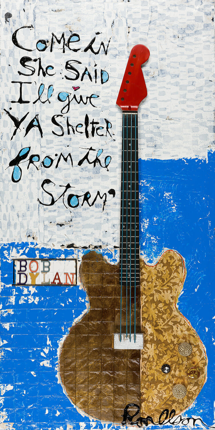 Ron Olson Original | Tom Petty Here Comes My Girl 24x48