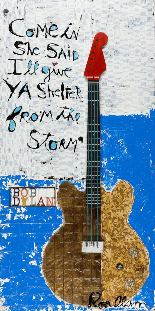 Ron Olson Original | Tom Petty Here Comes My Girl 24x48