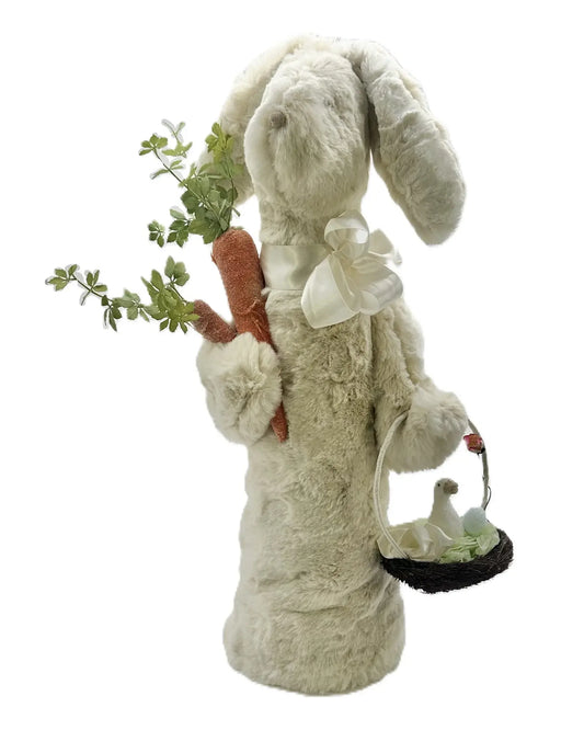 JoJo Bunny w/Carrot + Basket Grand Mushroom | 23in