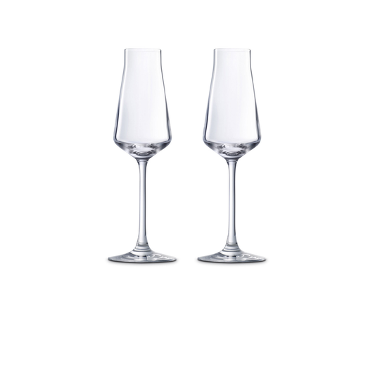 Baccarat Crystal Château Champagne + Cocktail Flute Set of 2 | 9.45in
