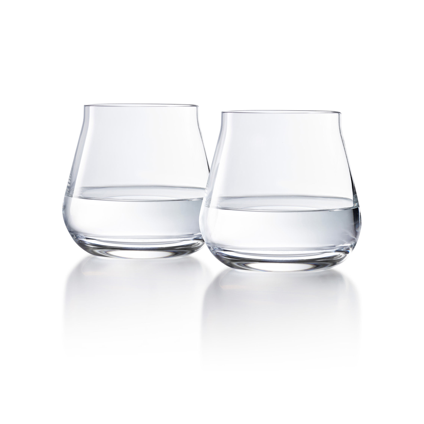 Baccarat Crystal Château Tumbler Glass Set of 2 | 3.54in + 11.83oz