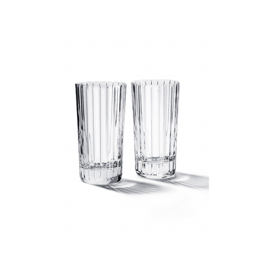 Baccarat Crystal Harmonie Highball Tumbler Glass Set of 2 | 5.51in + 11.5oz