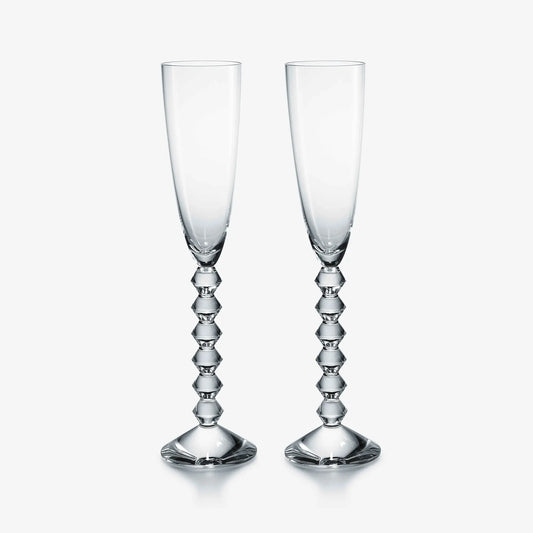 Baccarat Vega Flutissimo Flutes Set of 2 | Clear