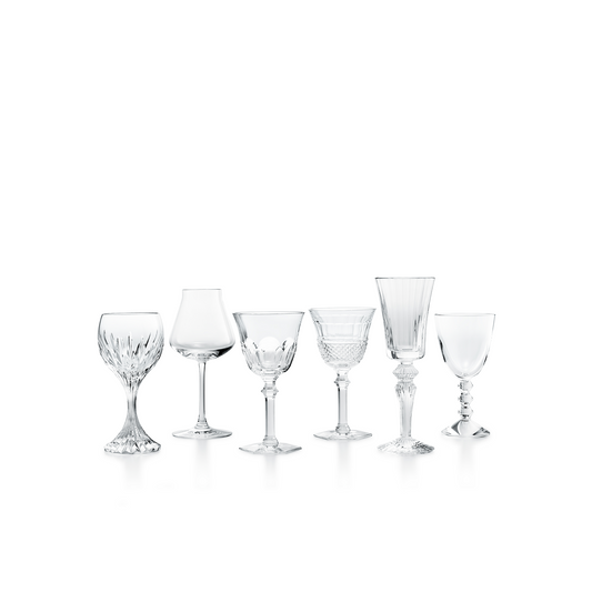 Baccarat Crystal House of Baccarat Wine Therapy Wine Glass Set of 6