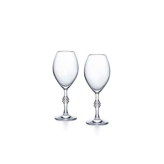 Baccarat Crystal Jean Charles Boiseet Passion Champagne + Cocktail Glass Set of 2 | 9.25in + 15oz